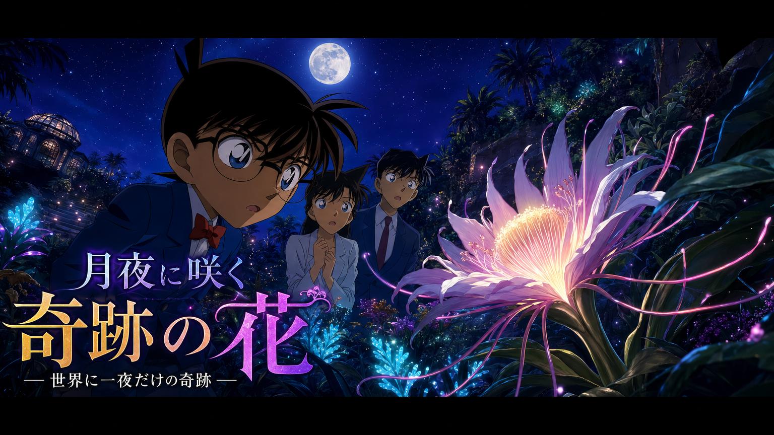 黑丝植物视频-珍稀兰花夜间绽放
